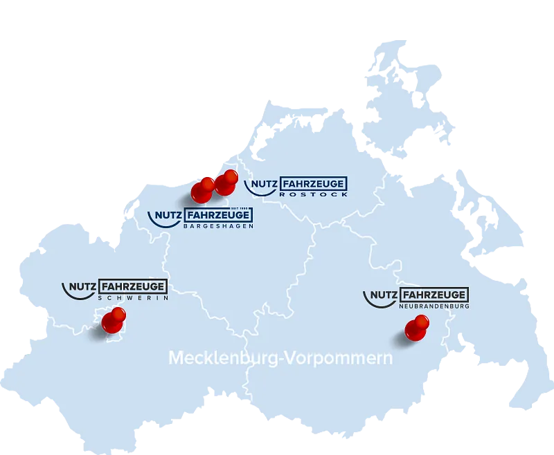 Standorte Bargeshagen Rostock Schwerin Neubrandenburg